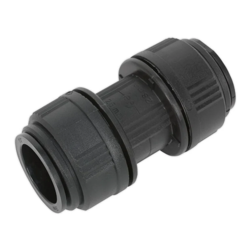 Sealey Straight Connector 28mm - Pack of 5 (John Guest Speedfit - PM0428E)